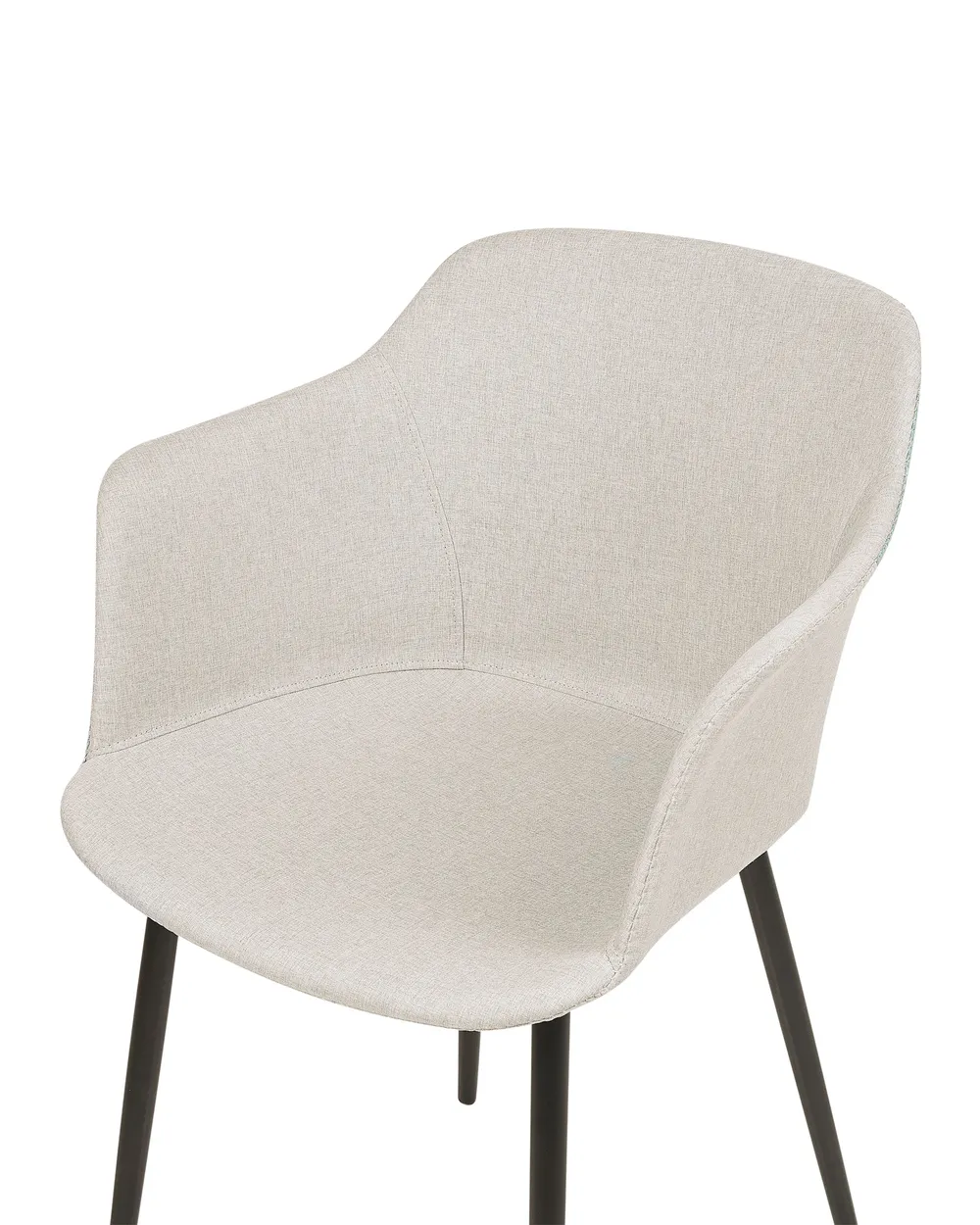 Set di 2 sedie da pranzo ELIM Beige chiaro_883583