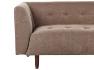 Sofa 3 Seater BYSKE Boucle Brown_958964