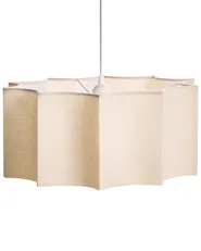 Pendant Lamp LUENHA Metal Beige_1027215
