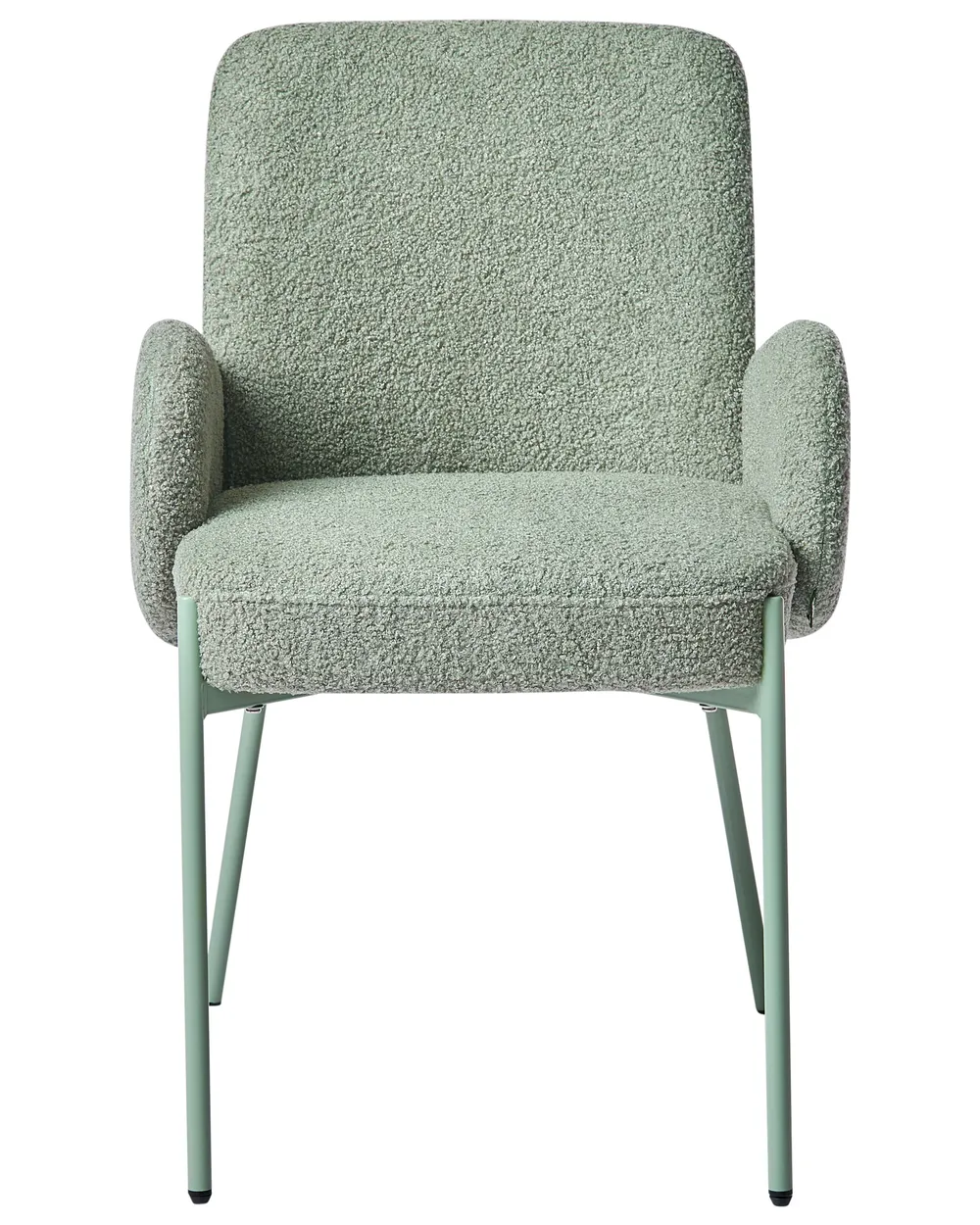 Dining Chair MAGEE Boucle Light Green_1068243