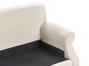 Soffa 3-sits tyg off-white EIKE_918850