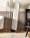 Lustro stojące BAGNOLET 150 cm Metal Czarny