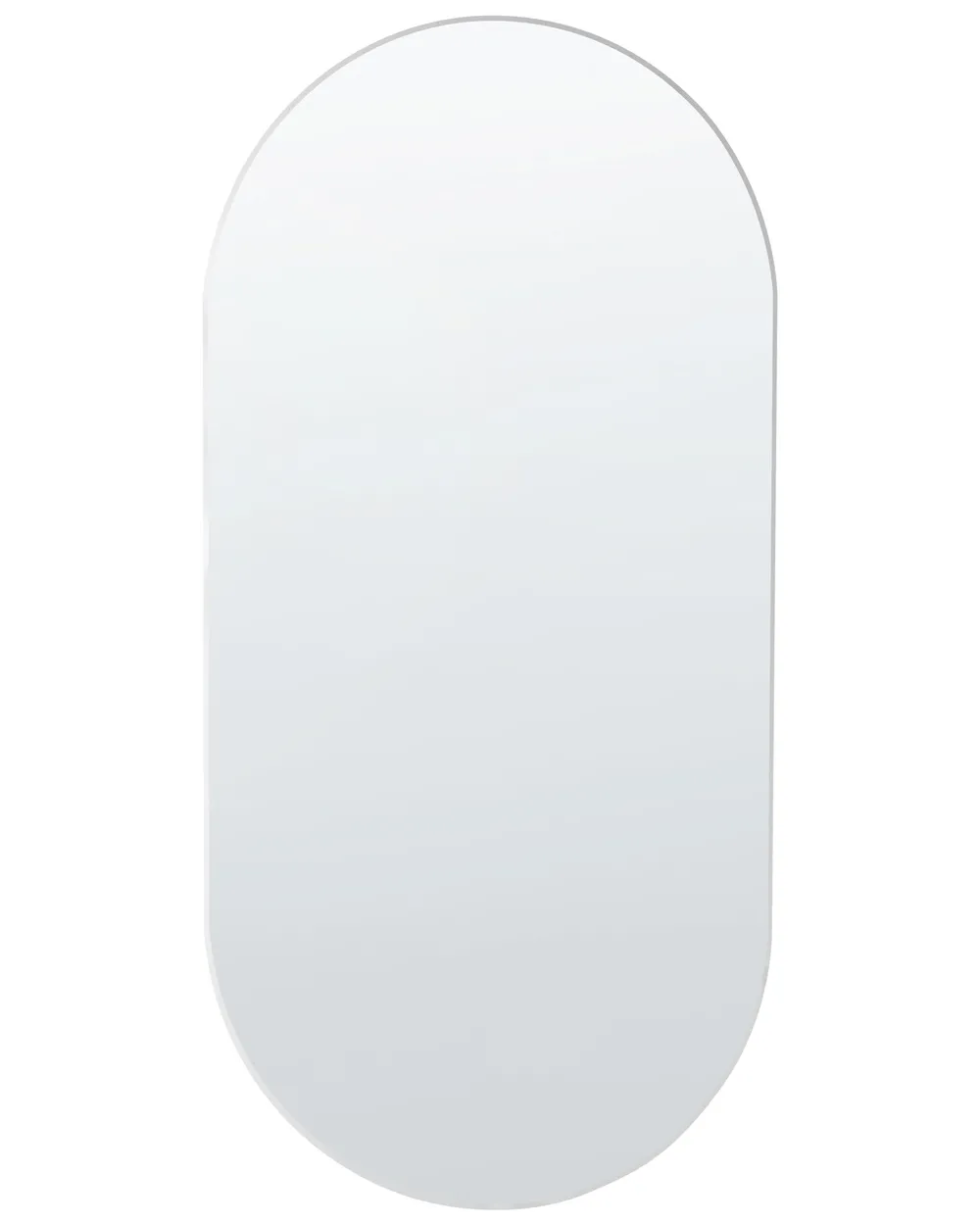 Lustro ścienne ALFORTVILLE 40 cm 80 cm Srebrny