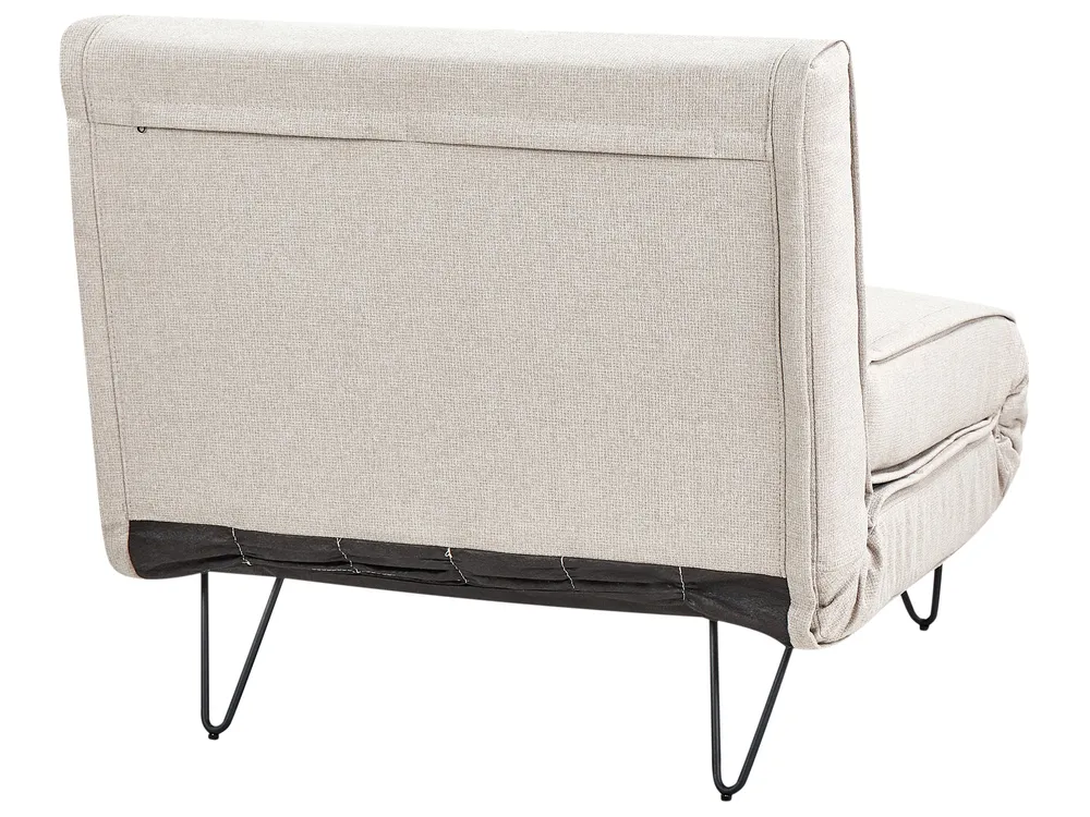 Living Room Set 3 Seater VESTFOLD Fabric Light Beige_930363