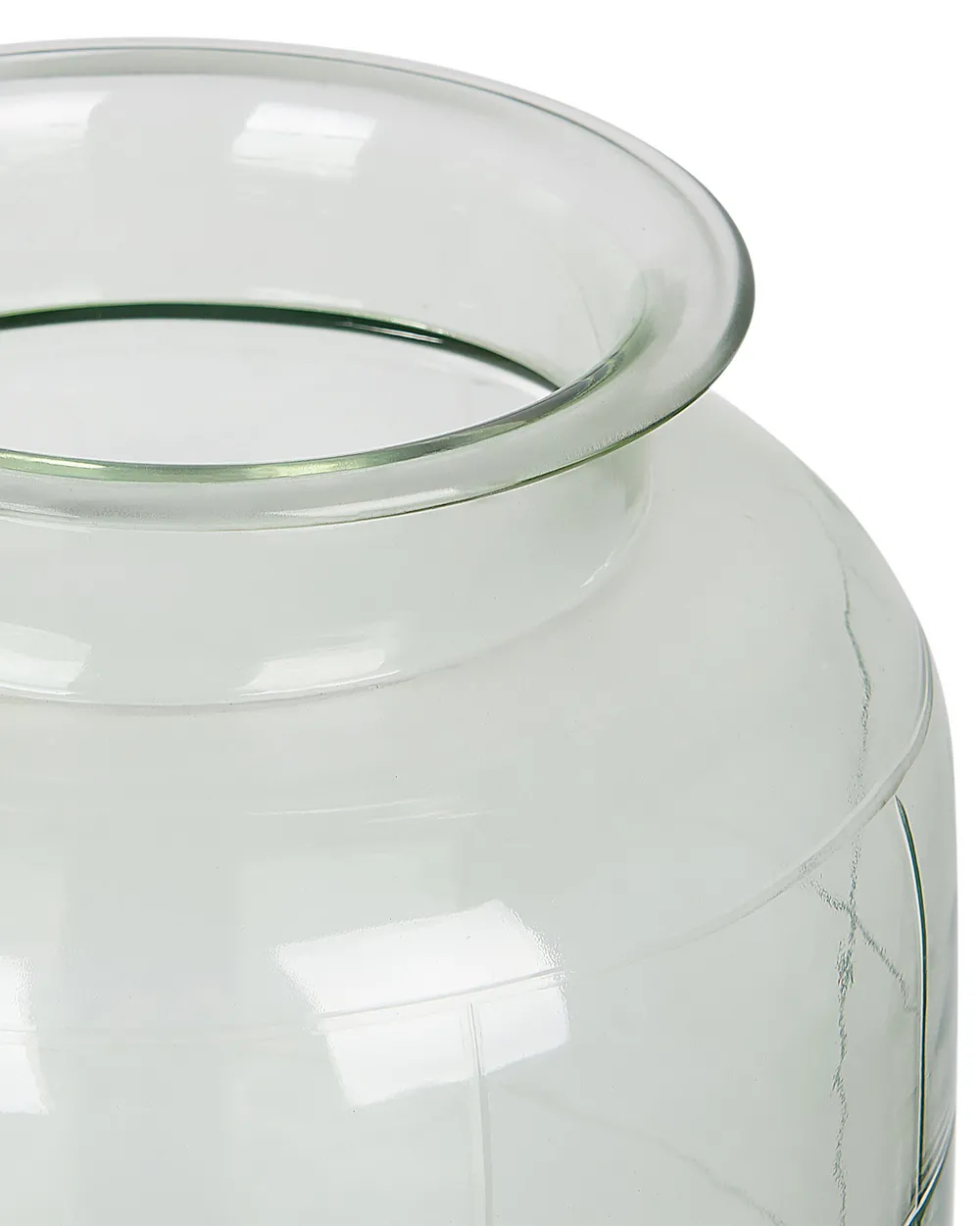 Vaso rotondo uly in vetro riciclato d33cm ambra - Atmosphera créateur d'intérieur