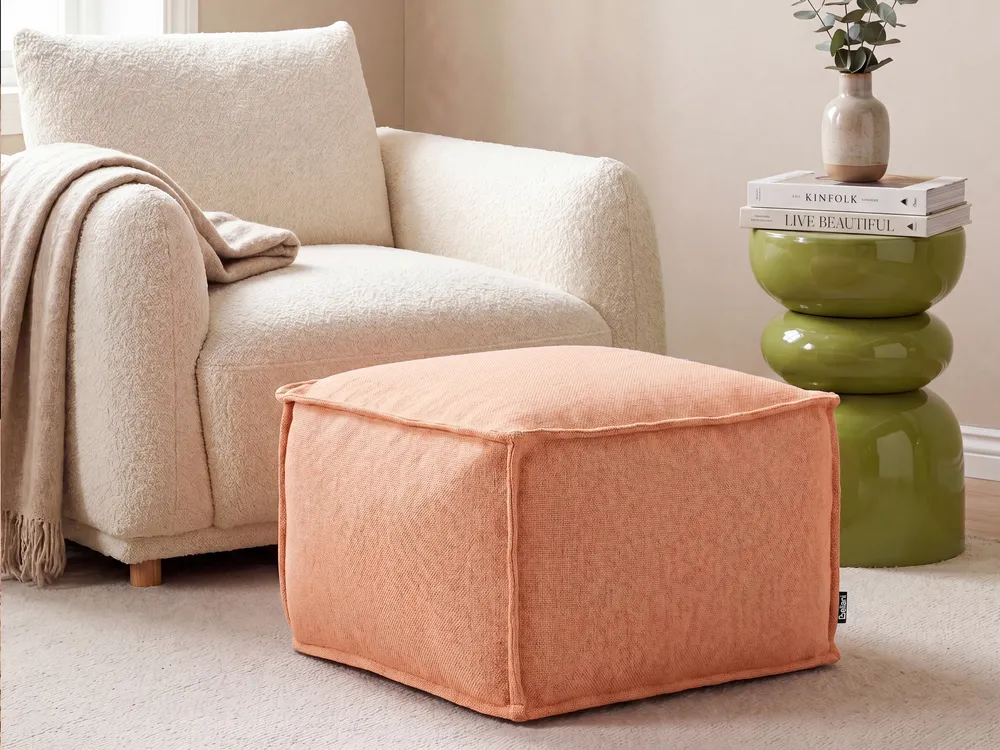 Pouf SHERALI Cotone Arancione_1080902