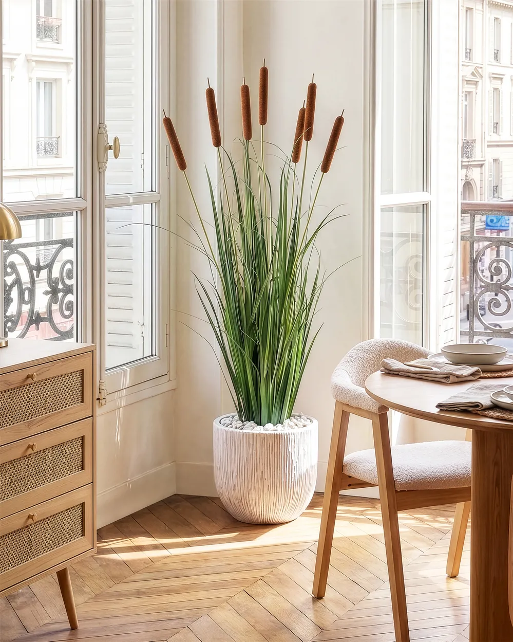 Pianta artificiale BULRUSH 135 cm Verde_1103917