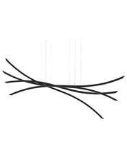 LED Pendant Lamp CALAO Metal Black_824736