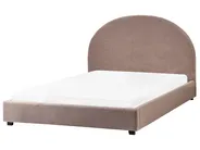 Waterbed Boucle VAUCLUSE 140 x 200 cm (EU Double) Taupe_977365