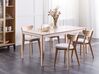 Mesa de comedor extensible de madera clara 180/240 x 90 cm CROSBY_929896