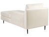 Velvet Chaise Lounge Beige GUERET_842542