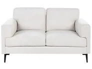 Sofa 2 Seater LOUSTO Fabric Light Beige_1043910