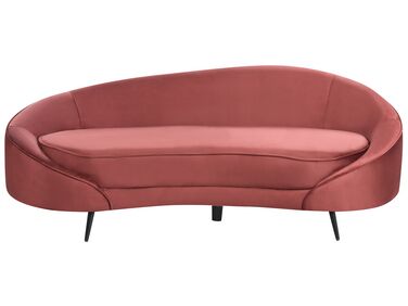 Velvet Sofa Red SAVAR