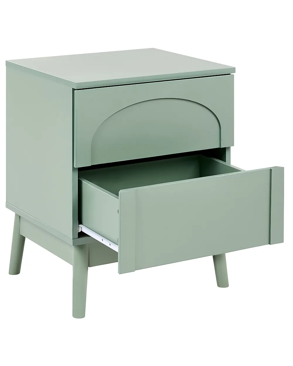 2 Drawer Bedside Table BOULIA Green_1169045