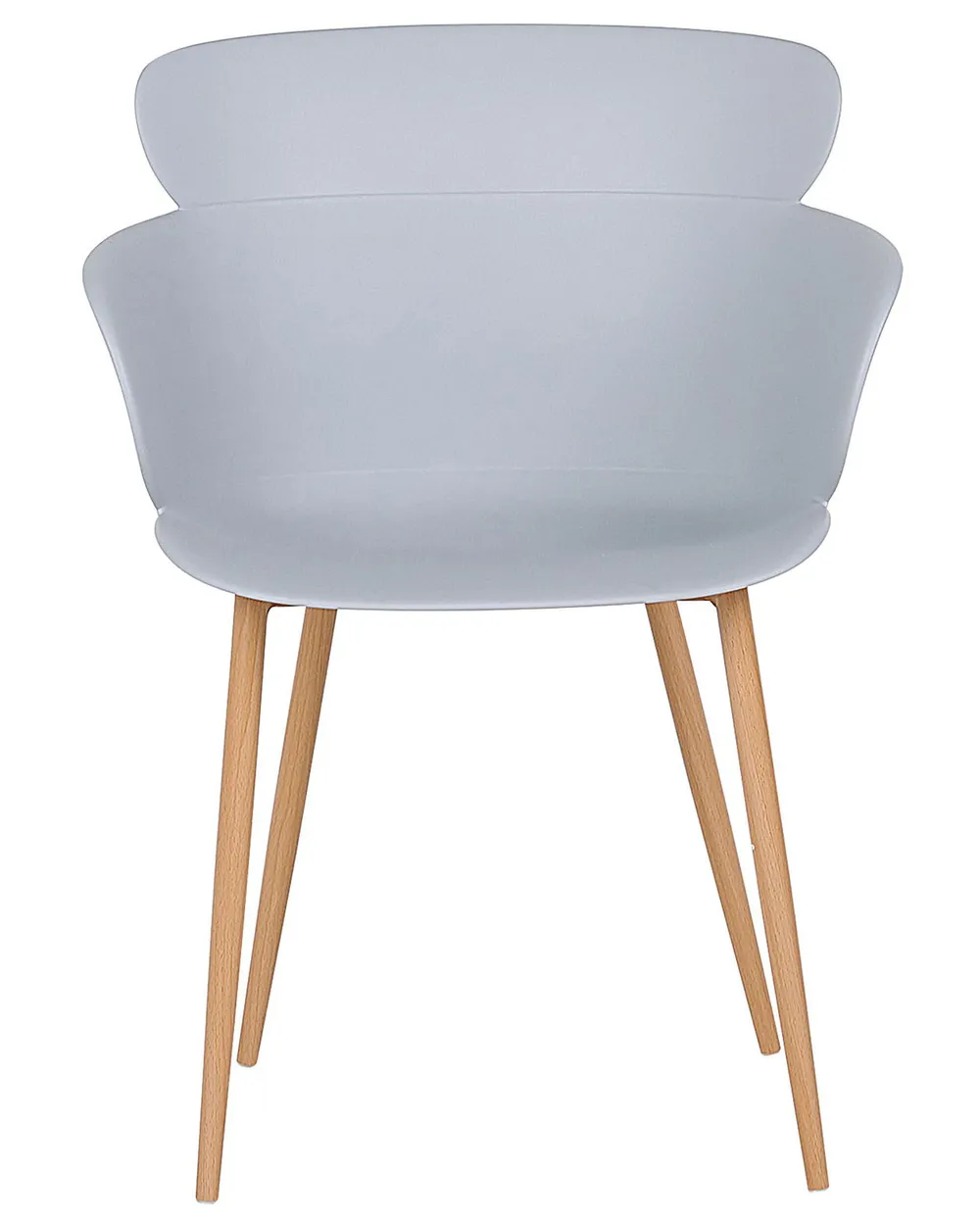 Set of 2 Dining Chairs SUMKLEY Light Grey_783759