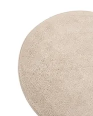 Tappeto Shaggy DEMRE Beige ø 140 cm_714862