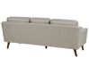 Soffa 3-sitsig tyg beige LOKKA_897622