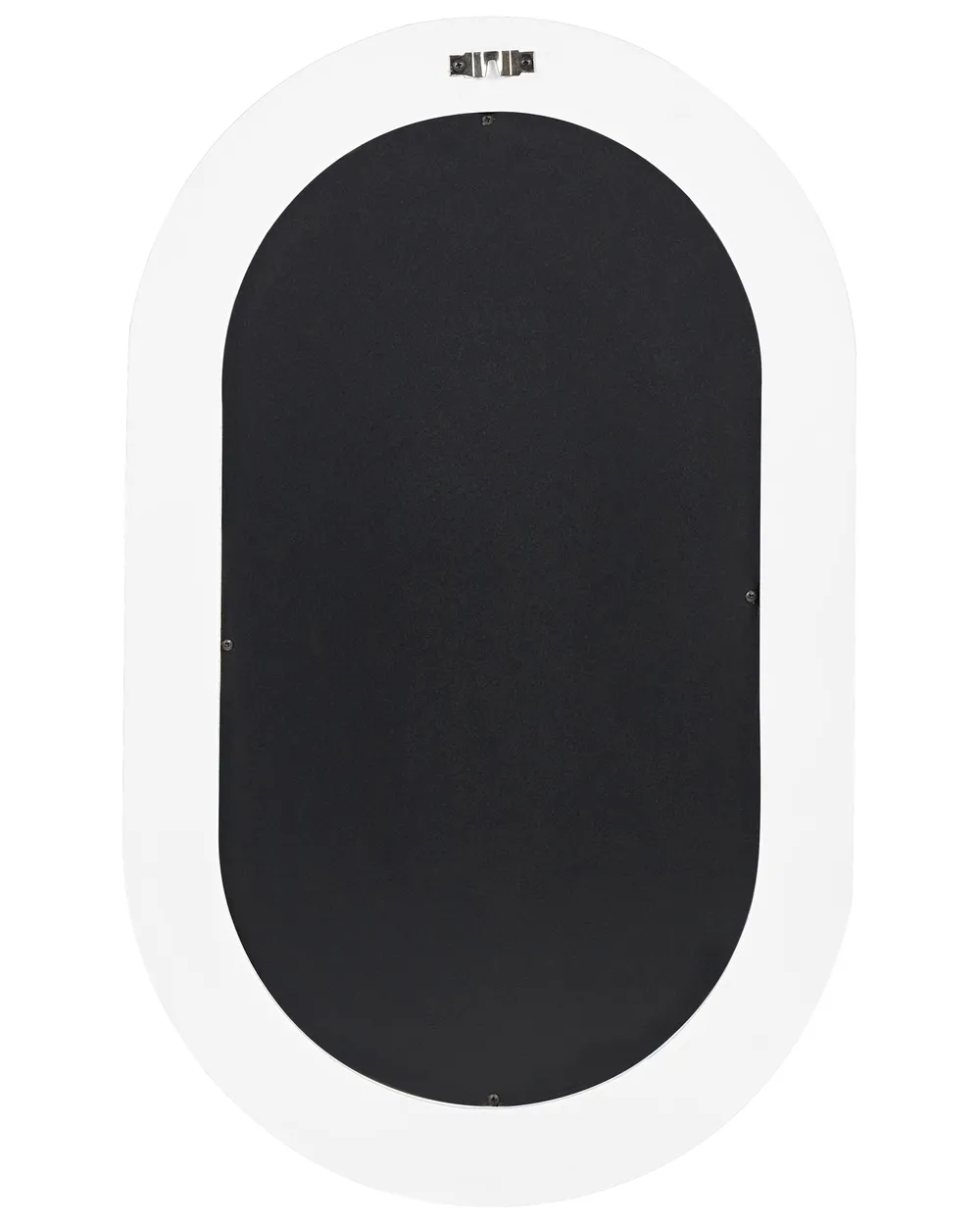 Lustro ścienne MASSILLY 43 cm 69 cm Biały_923536