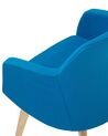 Fabric Armchair Blue YSTAD_586971