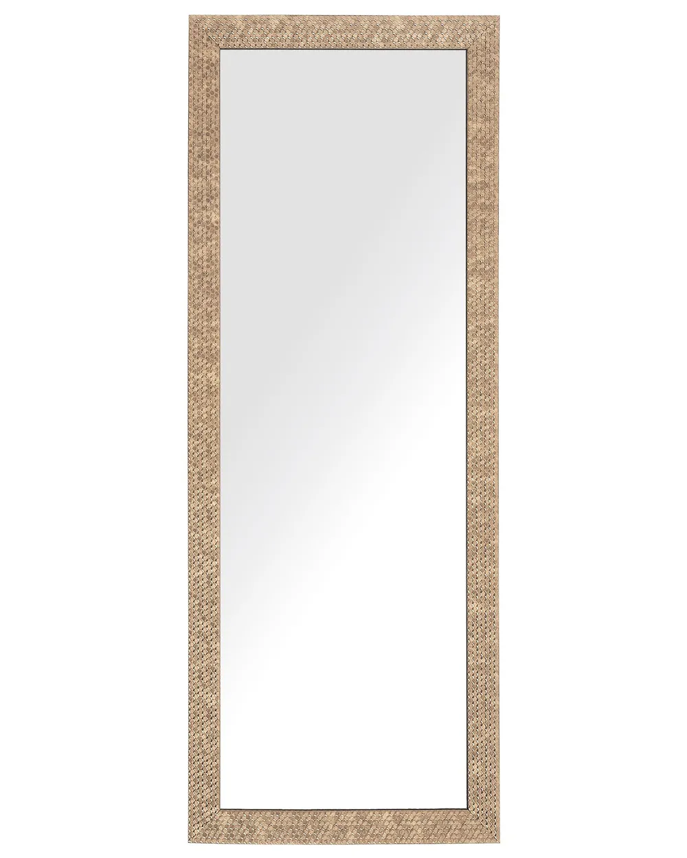 Wall Mirror AJACCIO 50 cm 130 cm Brass