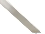 Set da pranzo da giardino 4 posti MALETTO/GROSSETO Acciaio inox Argento_956941