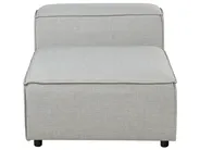 Modular Corner Sofa 4 Seater ARDAL Fabric Light Grey Right Hand_949511