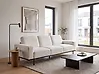 Sofa 3 Seater SOVIK Boucle Off-White
