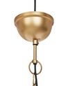 Metal Pendant Lamp Gold MBANGO_931029