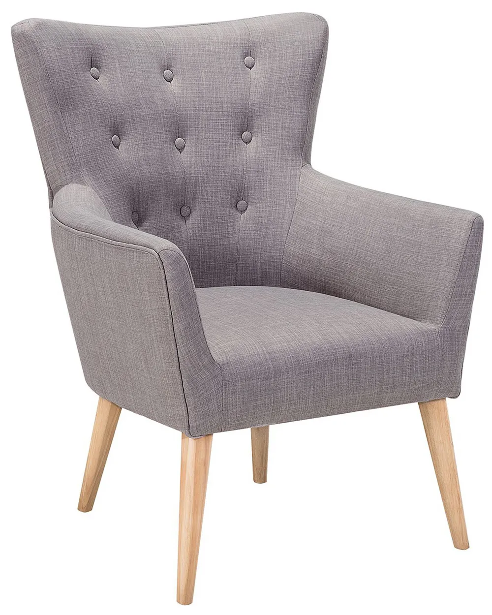 Poltrona elevabile in tessuto grigio chiaro | Leroy Merlin