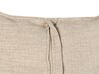 3 personers hjørnesofa med chaiselong beige chenille højrevendt SERSAN_929135