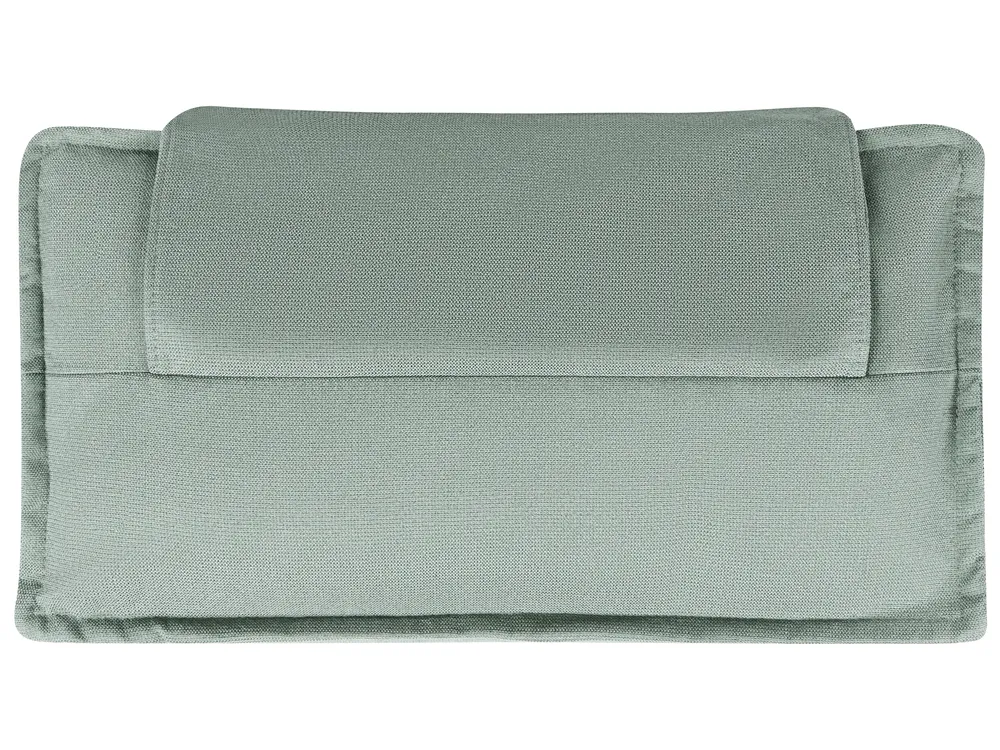 Modular Corner Sofa 5 Seater TIBRO Fabric Light Green Left Hand_1057827