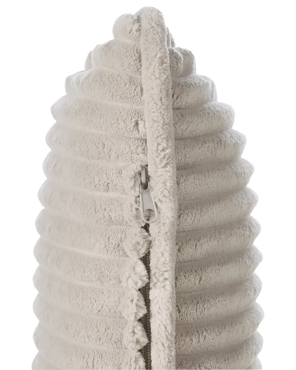 Poltrona SORSELE Velluto a coste Beige_1019395