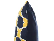 Set di 2 cuscini MUSCARI 45 x 45 cm Cotone Giallo Blu Trama Ikat_769147