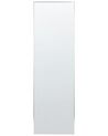 Espejo de pie de metal plateado 50 x 156 cm BEAUVAIS_844310