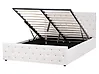 Ottoman Bed AMIENS Fabric Beige 160 x 200 cm (EU King Size)