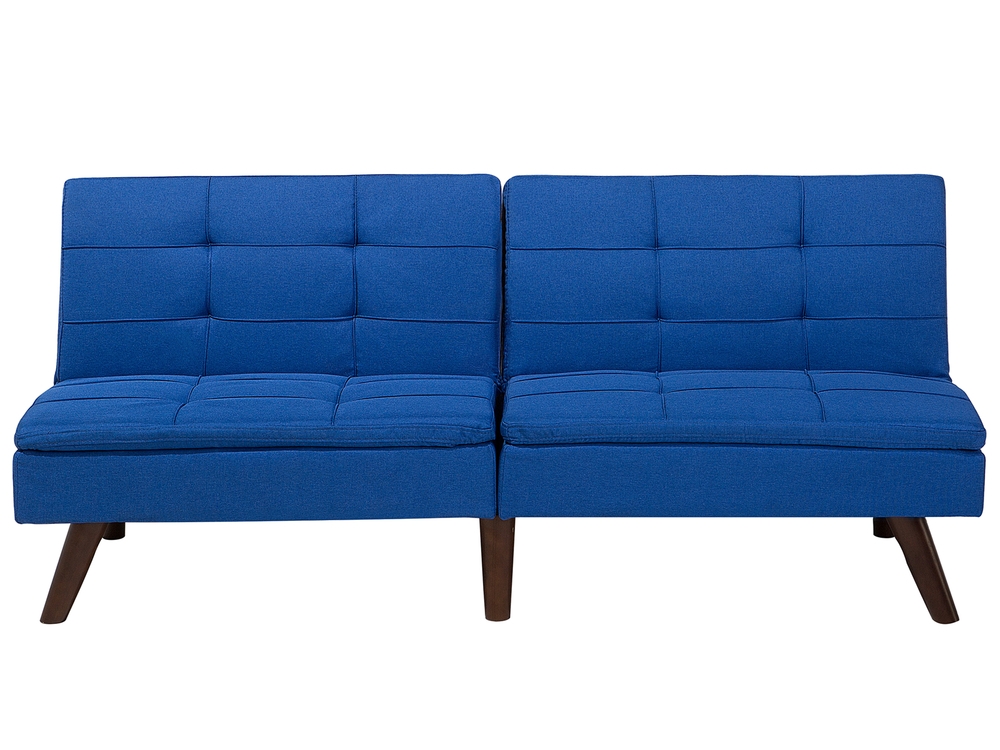 Navy futon couch discount