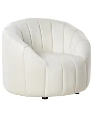 Armchair MALUNG Velvet Off-White_883877