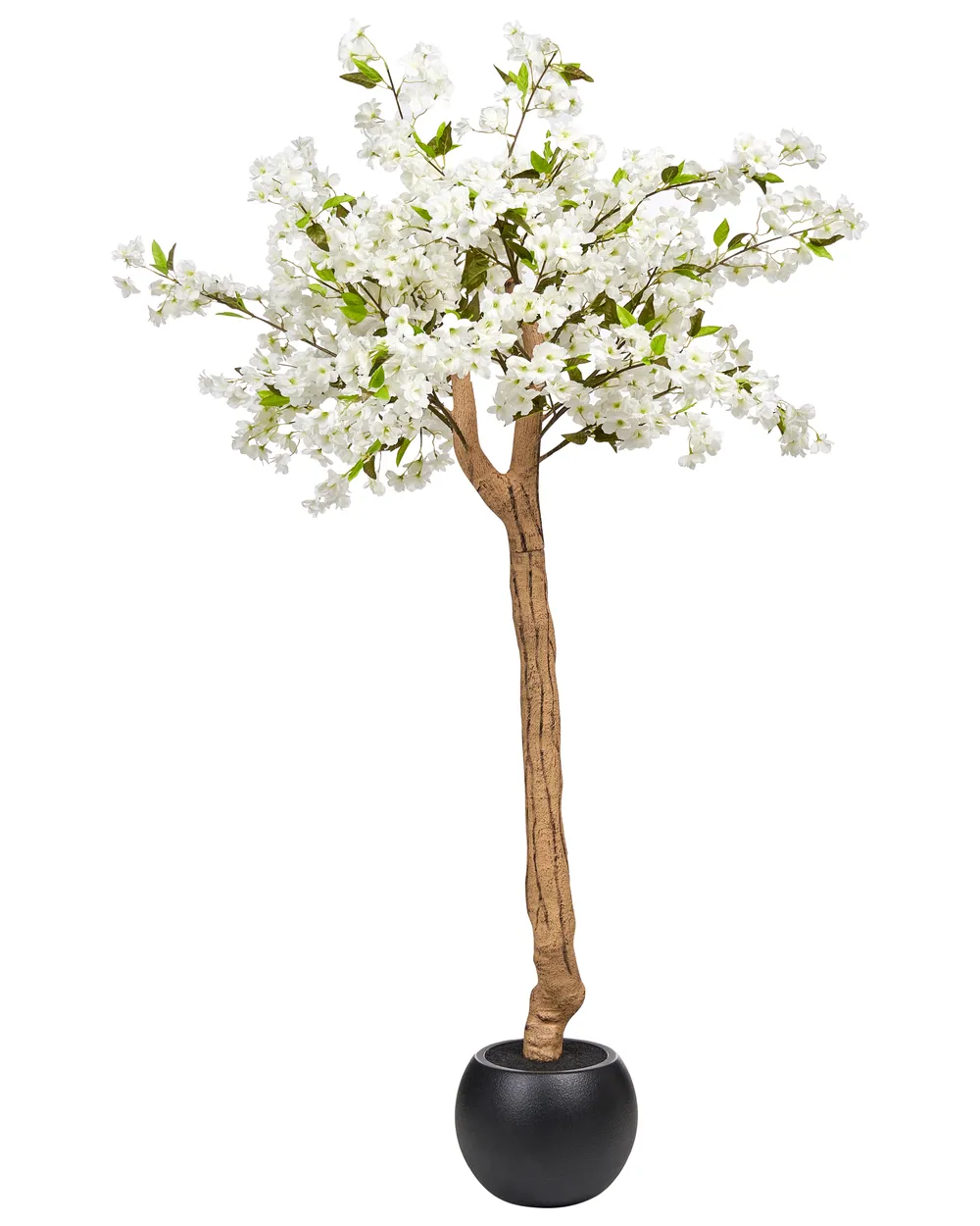 Sztuczna roślina CHERRY TREE 180 cm Biały