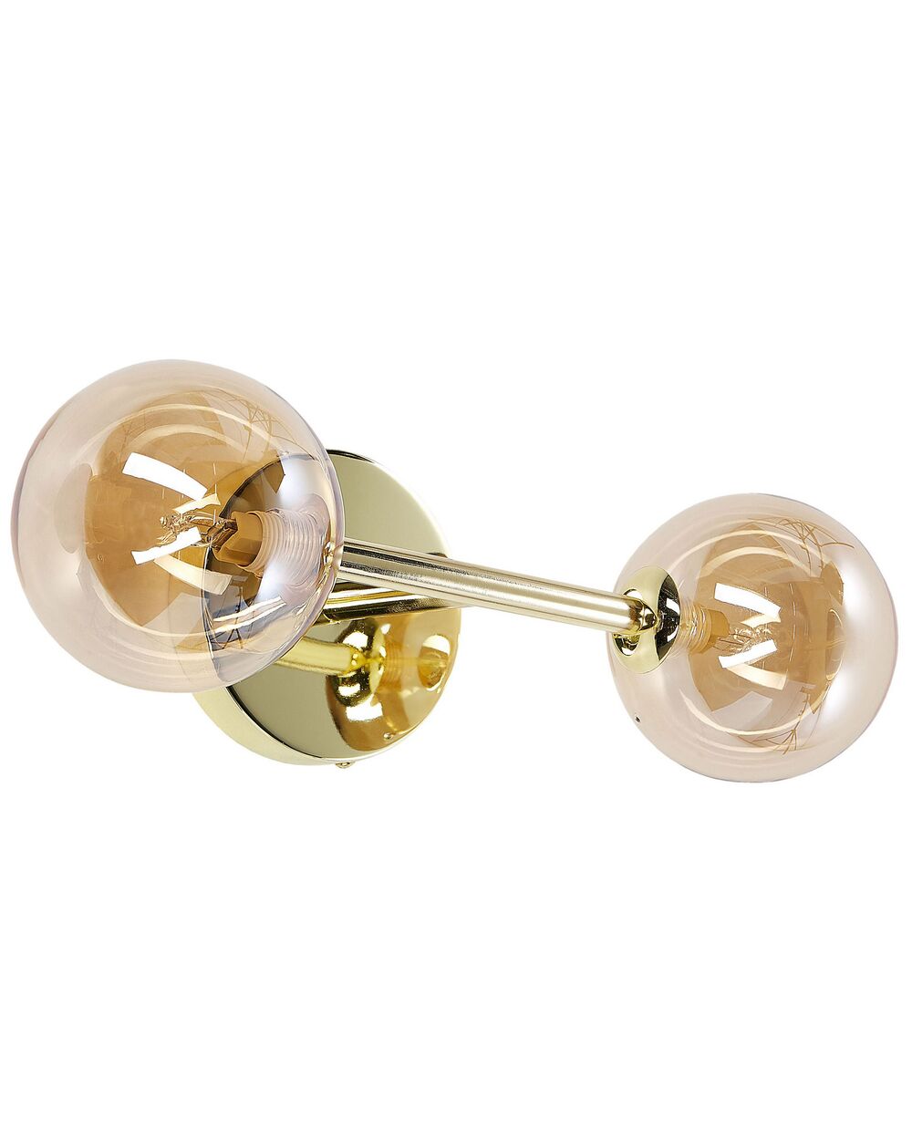 Pendant Lamp RAMIS Metal Gold Beliani.co.uk