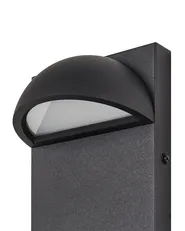 Outdoor LED Wall Light SAJUR Black_985765