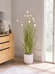 Sztuczna roślina POMPOM GRASS 120 cm Zielony_1018542