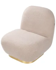 Poltrona LOVIISA Bouclé Beige_899146