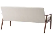 Living Room Set 6 Seater ESRUM Fabric Dark Brown/ Grey_1014982