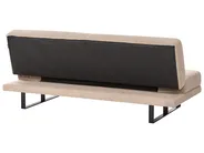 Sofa Bed 2 Seater YORK Boucle Beige_1009236