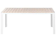 Stół ogrodowy dla 8 osób COMO 184 cm 90 cm Beżowy_1047247
