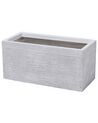 Blumentopf weiss rechteckig 50 x 23 x 24 cm MYRA_700311