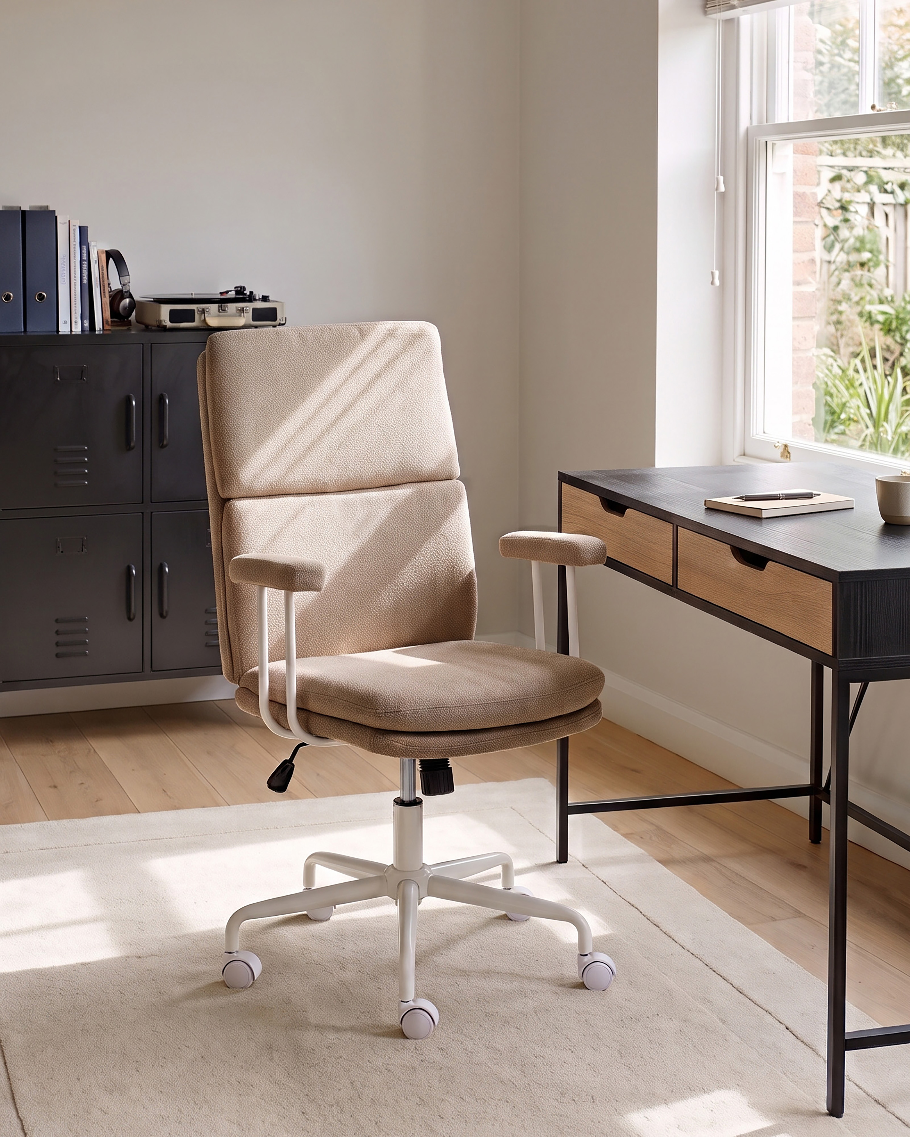 Office Chair VERO Fabric Taupe