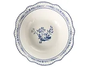 Set med 20 matserviser BAY LEAF Porslin Vit/ Blå_1191726