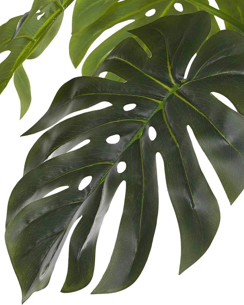 Sztuczna rolina MONSTERA PLANT 113 cm Zielony - Beliani.pl