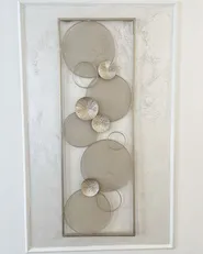 Dekoracja ścienna TUNGSTEN Metal 90 cm Złoty_973737